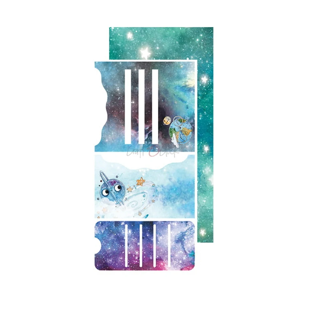 Craft O´ Clock Scrapbook papier - Cosmic Adventures 6x12