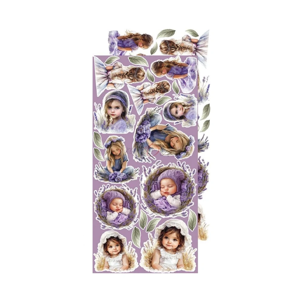 Craft O´ Clock Scrapbook papier - Heritage Whispers Flowers 6x12