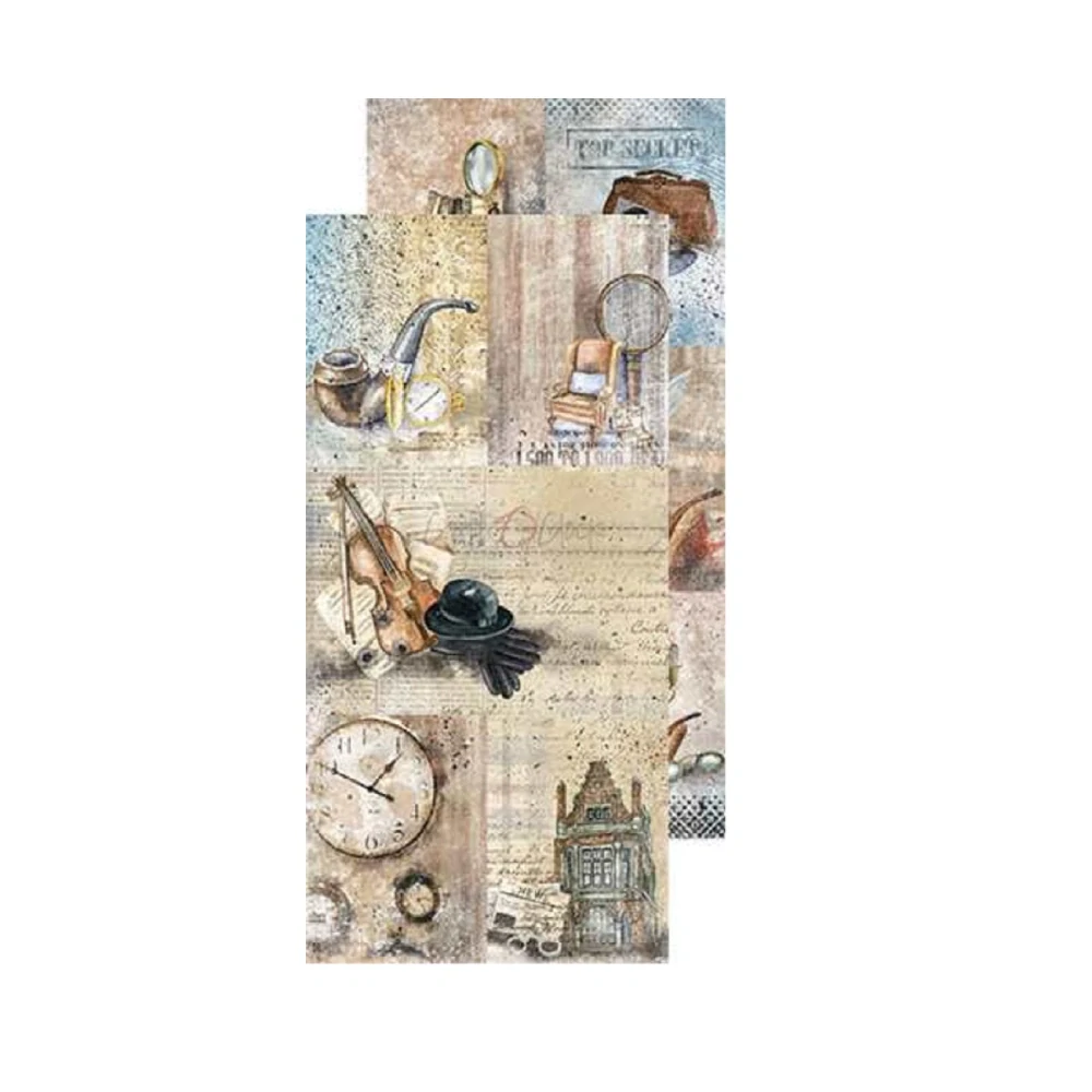 Craft O´ Clock Scrapbook papier - Age of Mysteries 6x12