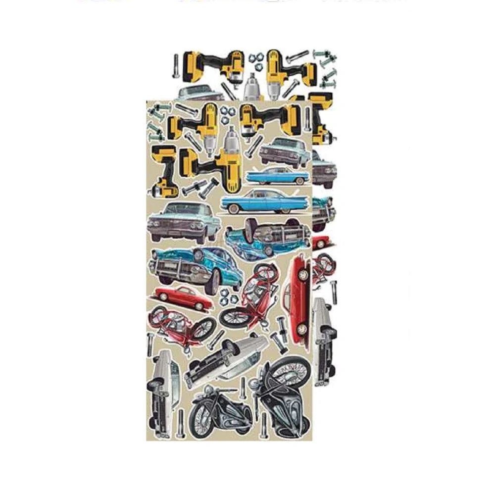 Craft O´ Clock Scrapbook papier - Clang and Dirt 6x12