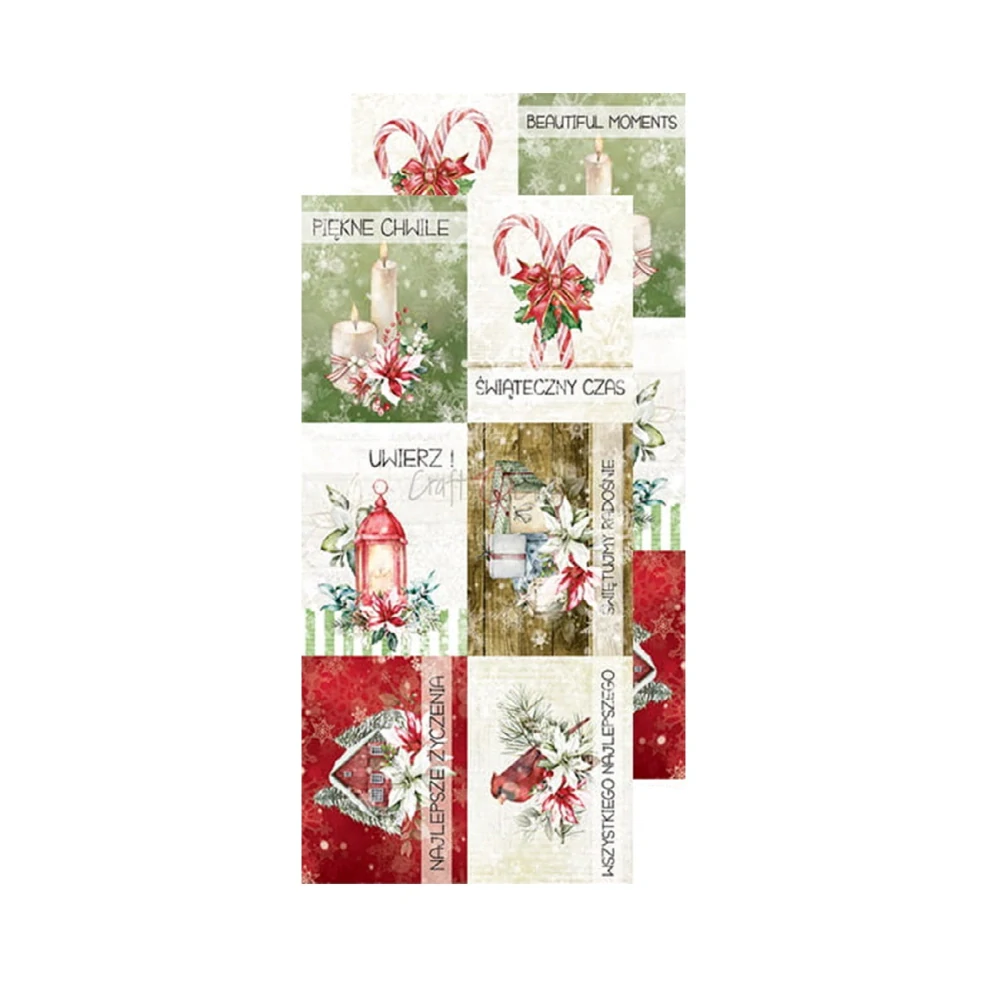 Craft O´ Clock Scrapbook papier - Warm and Peaceful  6x12 