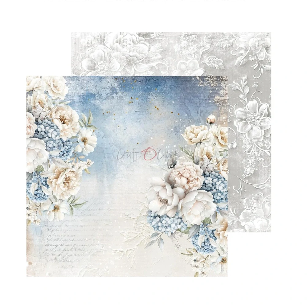 Craft O´ Clock Scrapbook papier - Something Blue 6x6