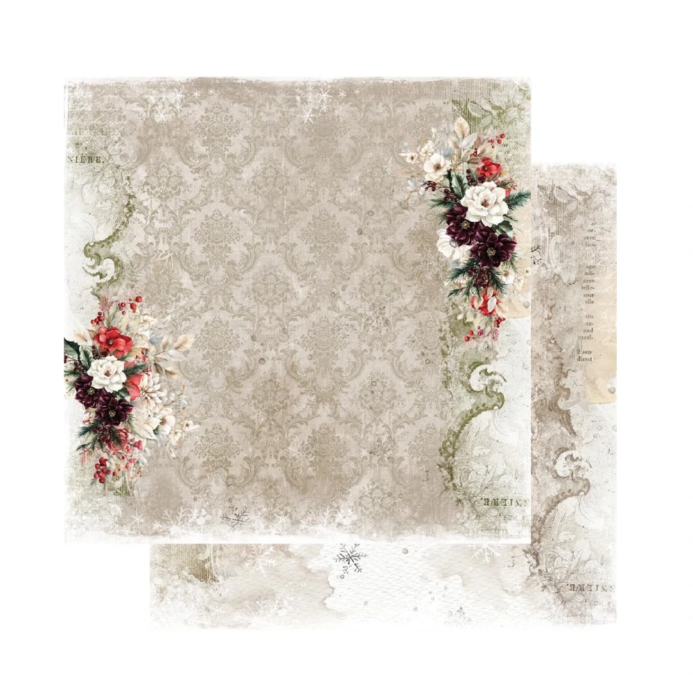 Alchemy of Art Scrapbook papier Wonderful Christmas Time 8x8