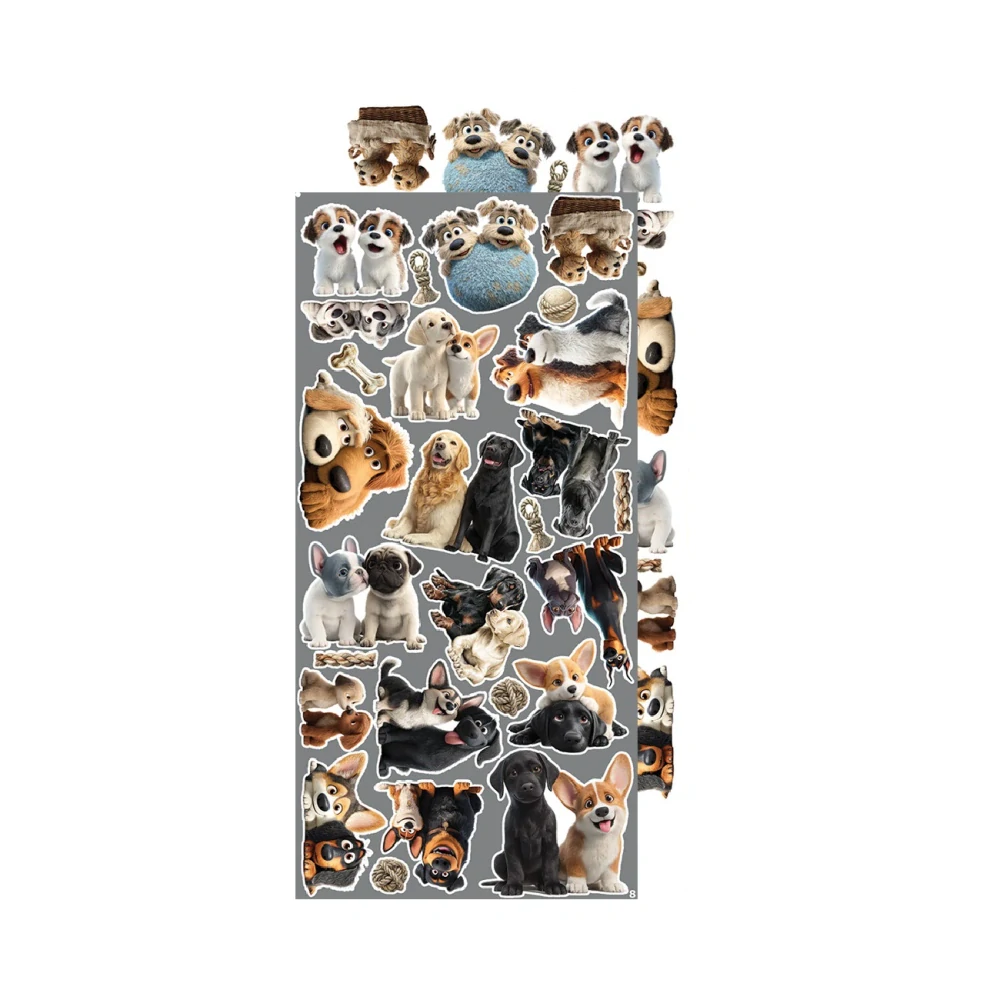 Craft O´ Clock Scrapbook papier - Lovely Pets 6x12 Mix