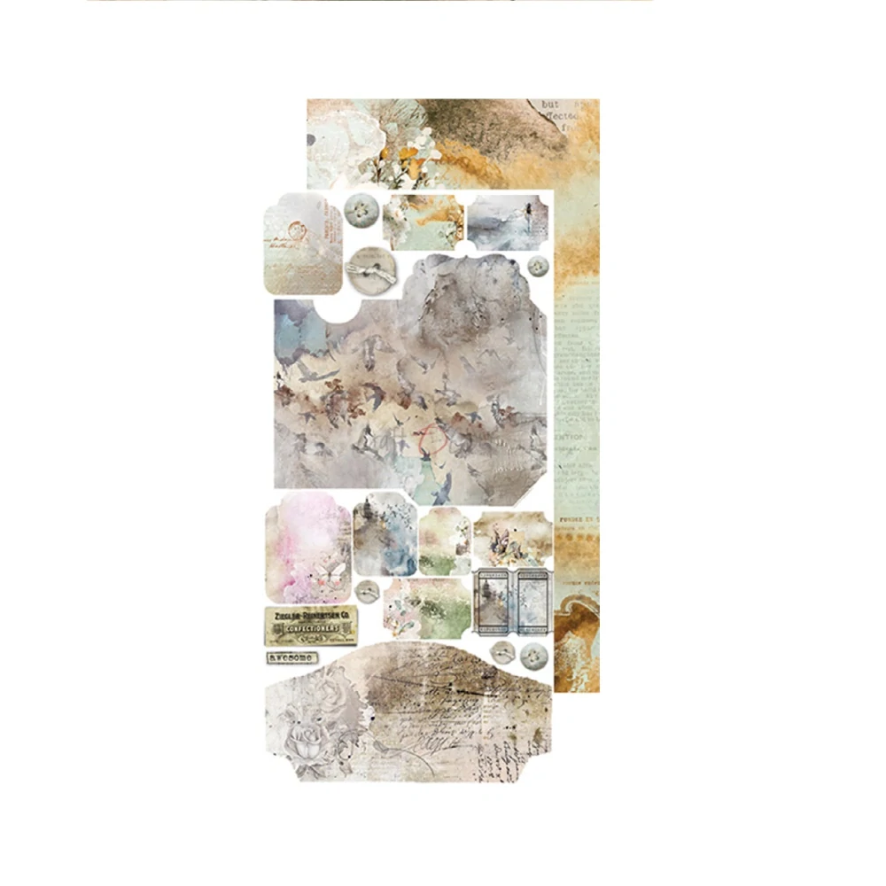 Craft O´ Clock Scrapbook papier - Lost in Time 6x12 