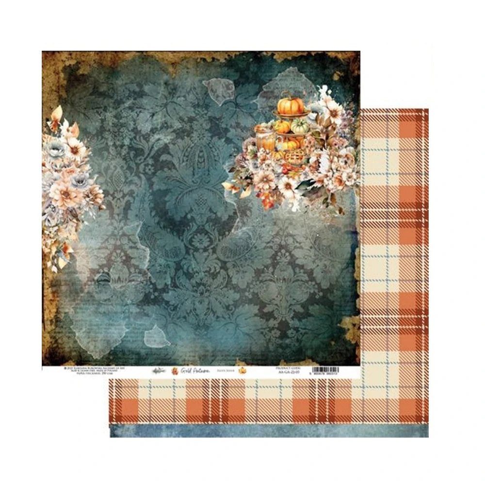 Alchemy of Art Scrapbook papier Gold Autumn 8x8