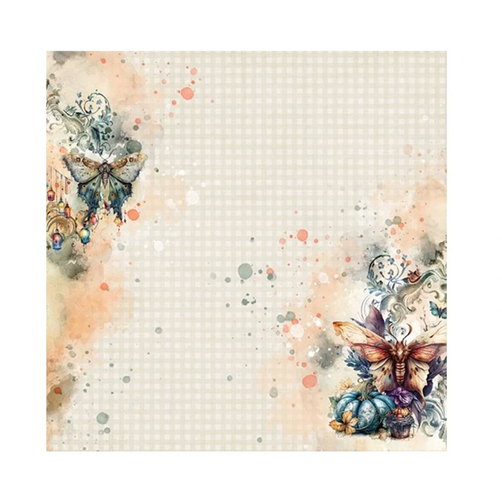 Alchemy of Art Scrapbook papier Trick or treat 8x8