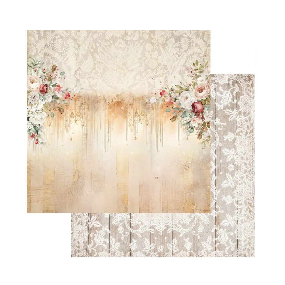 Alchemy of Art Scrapbook papier Melody of the Heart 8x8