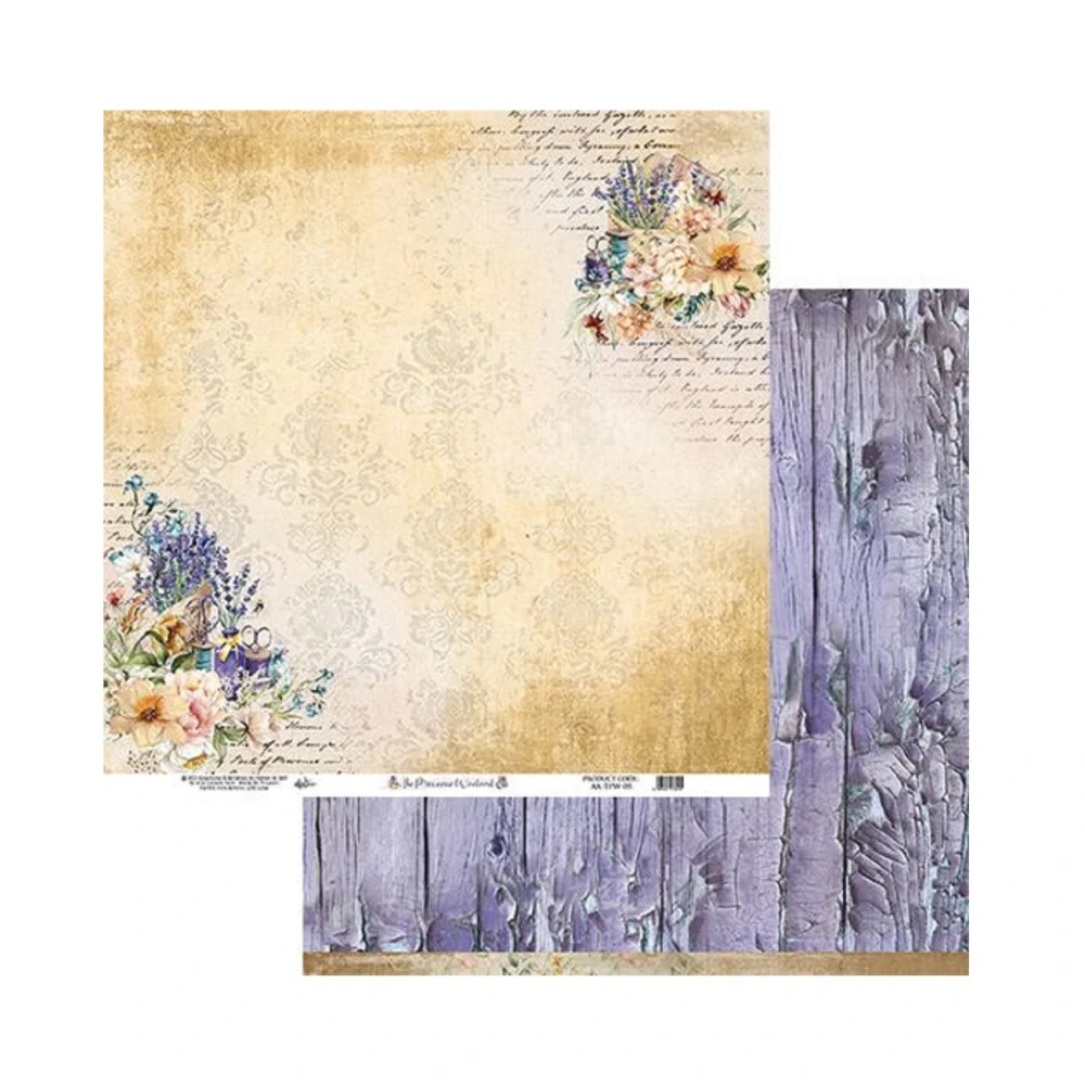 Alchemy of Art Scrapbook papier The Provence Weekend 12x12