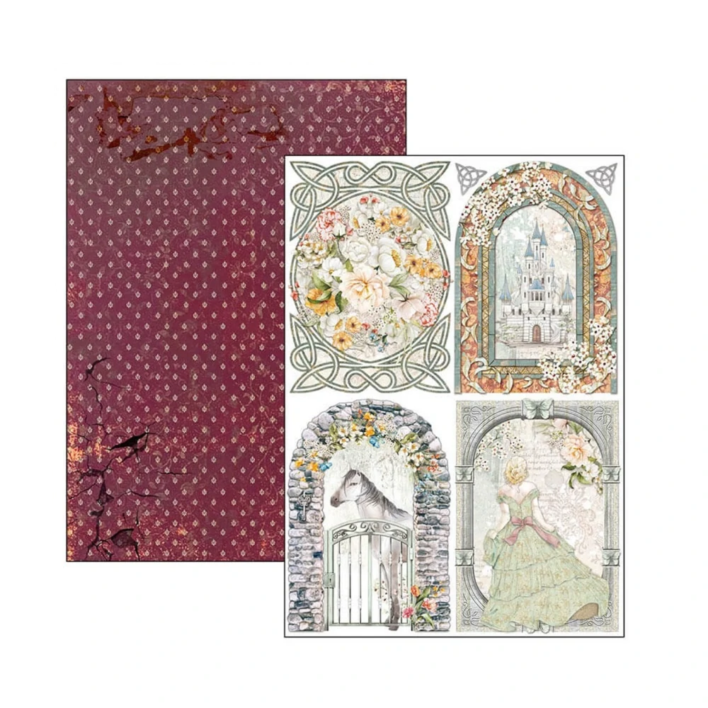 Ciao Bella Scrapbook papier Reign of Grace A4