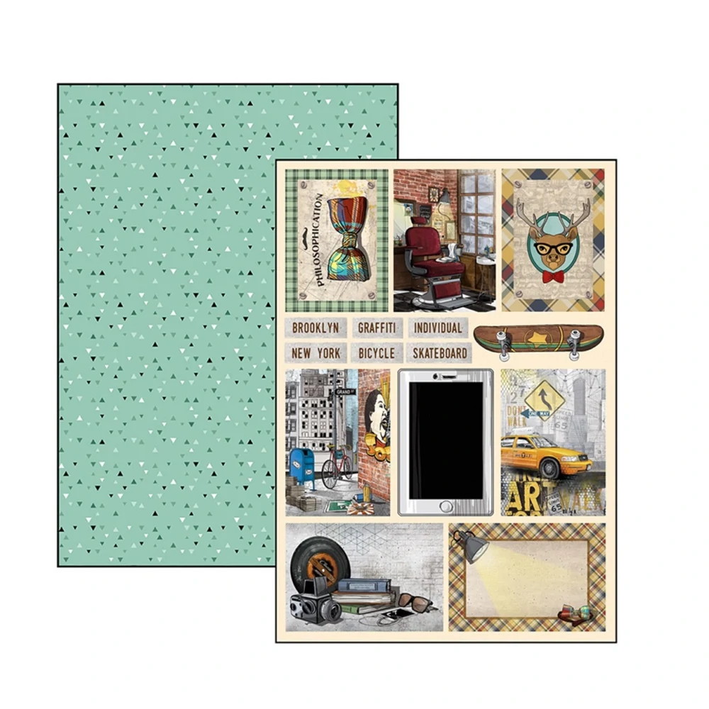 Ciao Bella Scrapbook papier Hipster A4