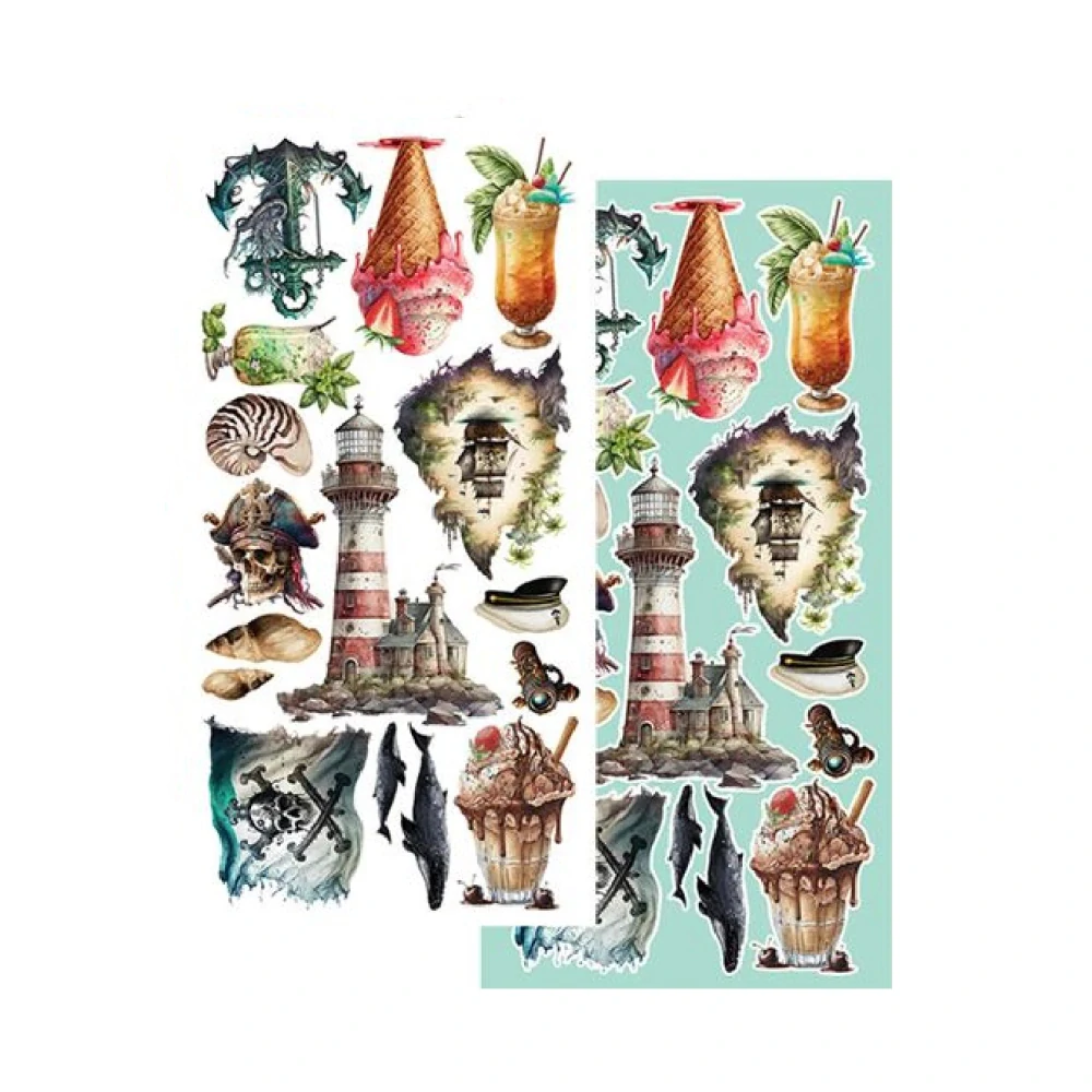 Alchemy of Art Scrapbook papier Sea Stories 6x12