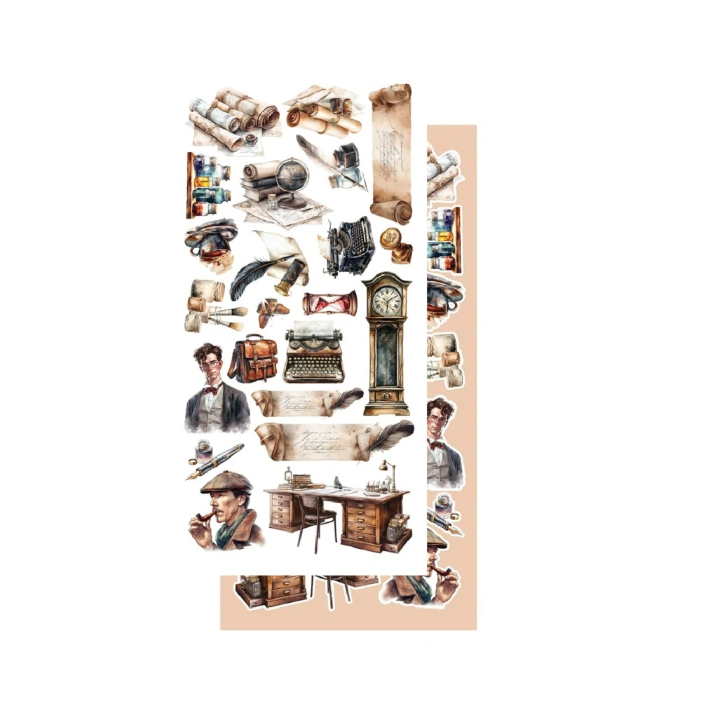 Alchemy of Art Scrapbook papier Behind Closed Doors 6x12