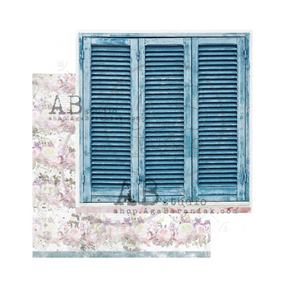 AB studio Scrapbook papier Shabby Love Symphony 12x12