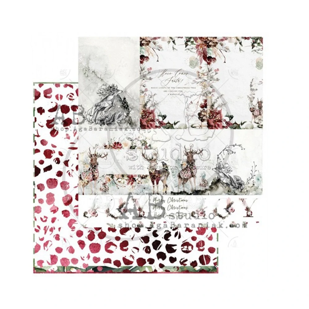 AB studio Scrapbook papier Breeze of the Forest 12x12