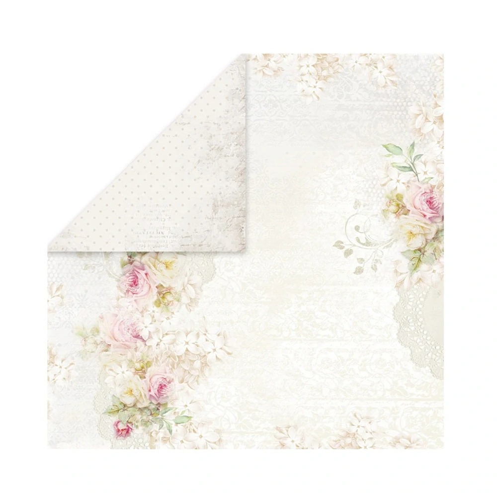 Craft & You Design Scrapbook papier Flower Romance 12x12