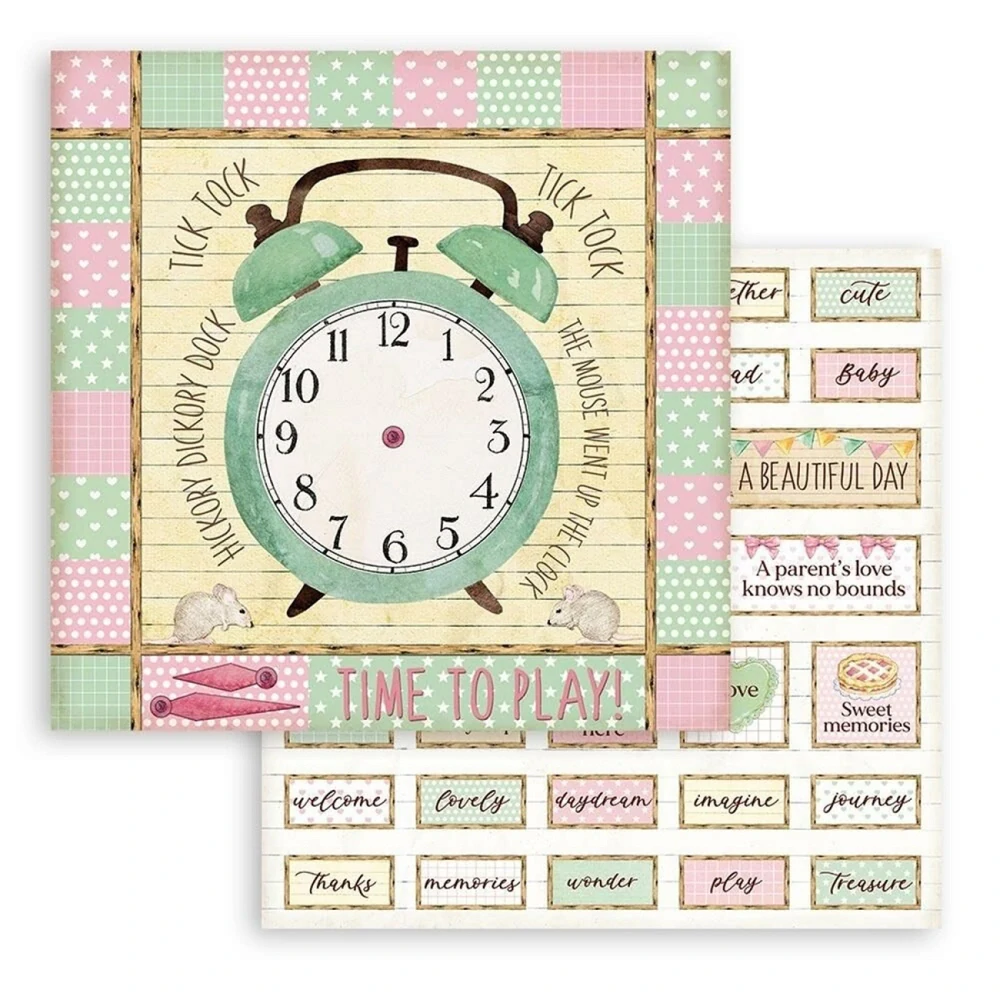 Stamperia Scrapbook papier – Daydream 12x12