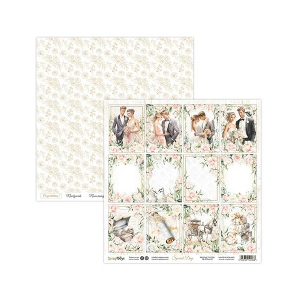 Scrapboys Scrapbook papier Special Day 12x12