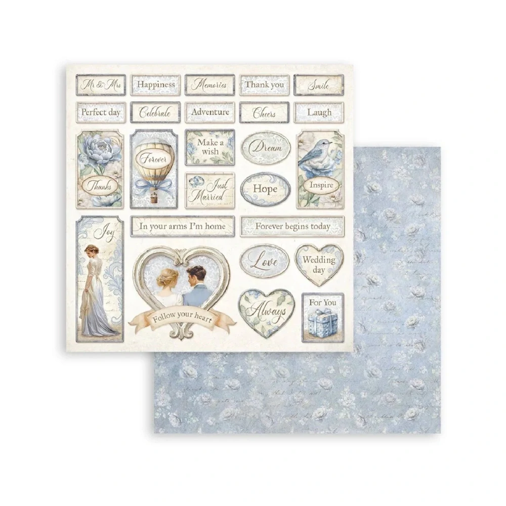 Stamperia Scrapbook papier – Timeless 12x12