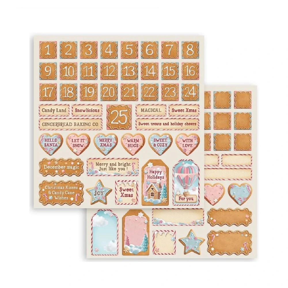 Stamperia Scrapbook papier – Candy Christmas 12x12