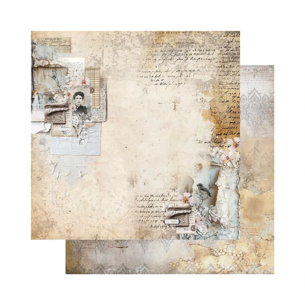 Alchemy of Art Scrapbook papier In Silence 8x8