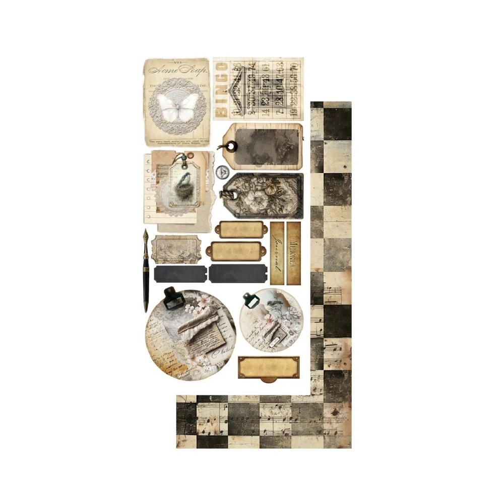 Alchemy of Art Scrapbook papier In Silence 6x12