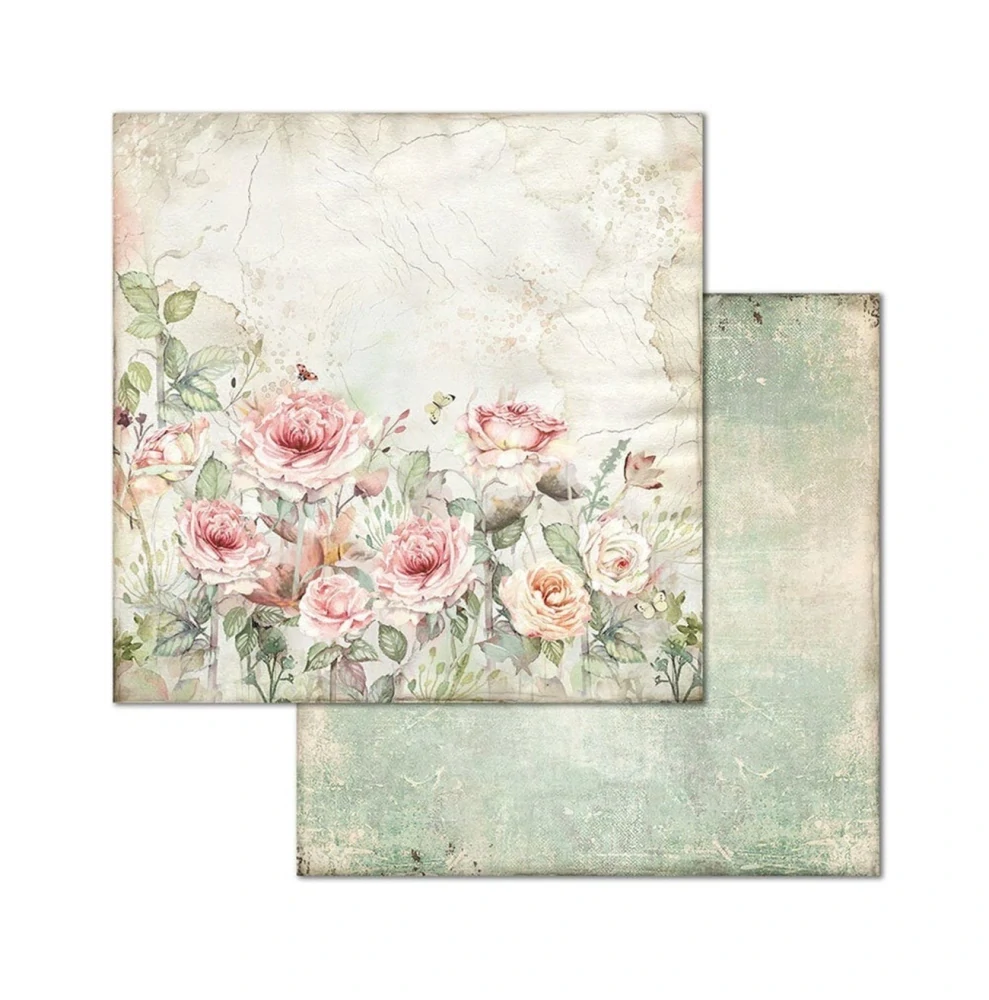 Stamperia Scrapbook papier – House of Roses 8x8