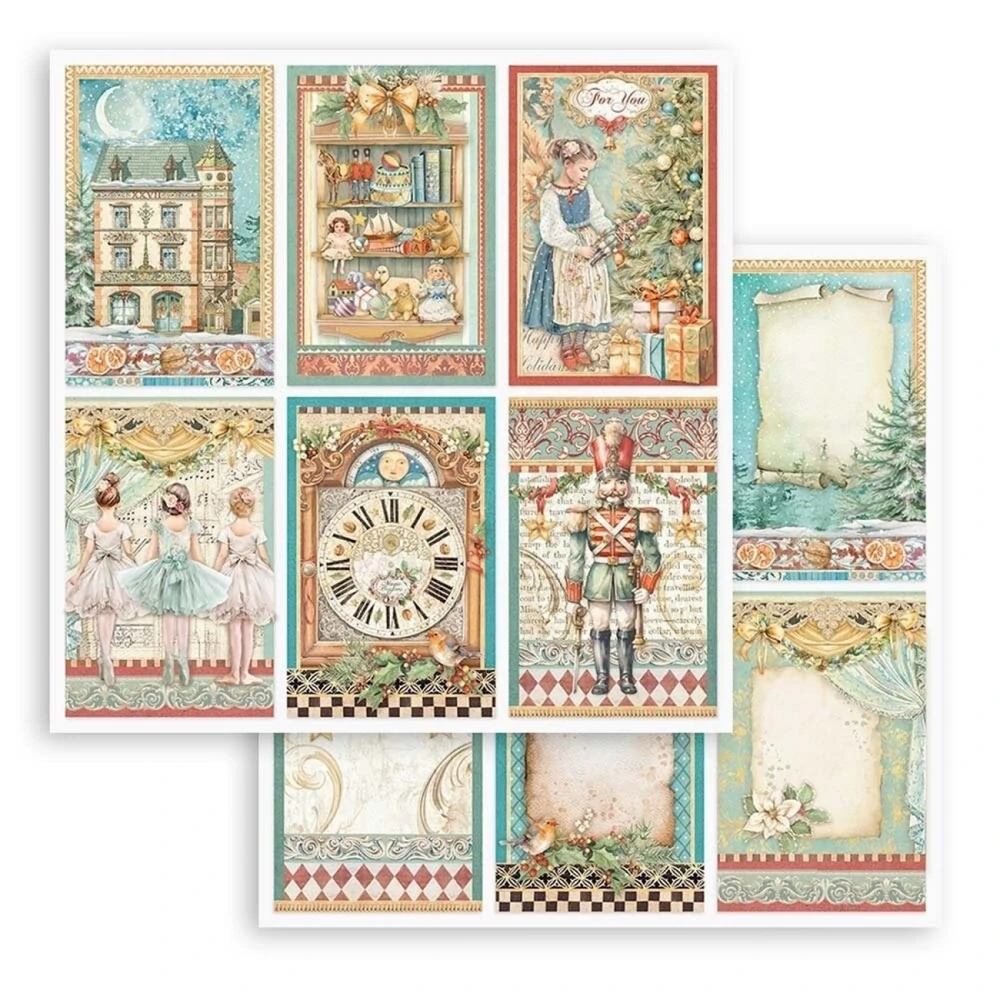 Stamperia Scrapbook papier – Nutcracker 12x12