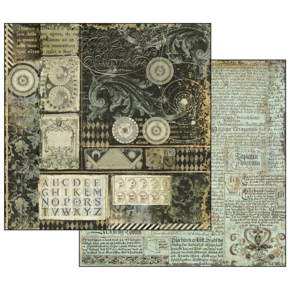 Stamperia Scrapbook papier – Alchemy 12x12