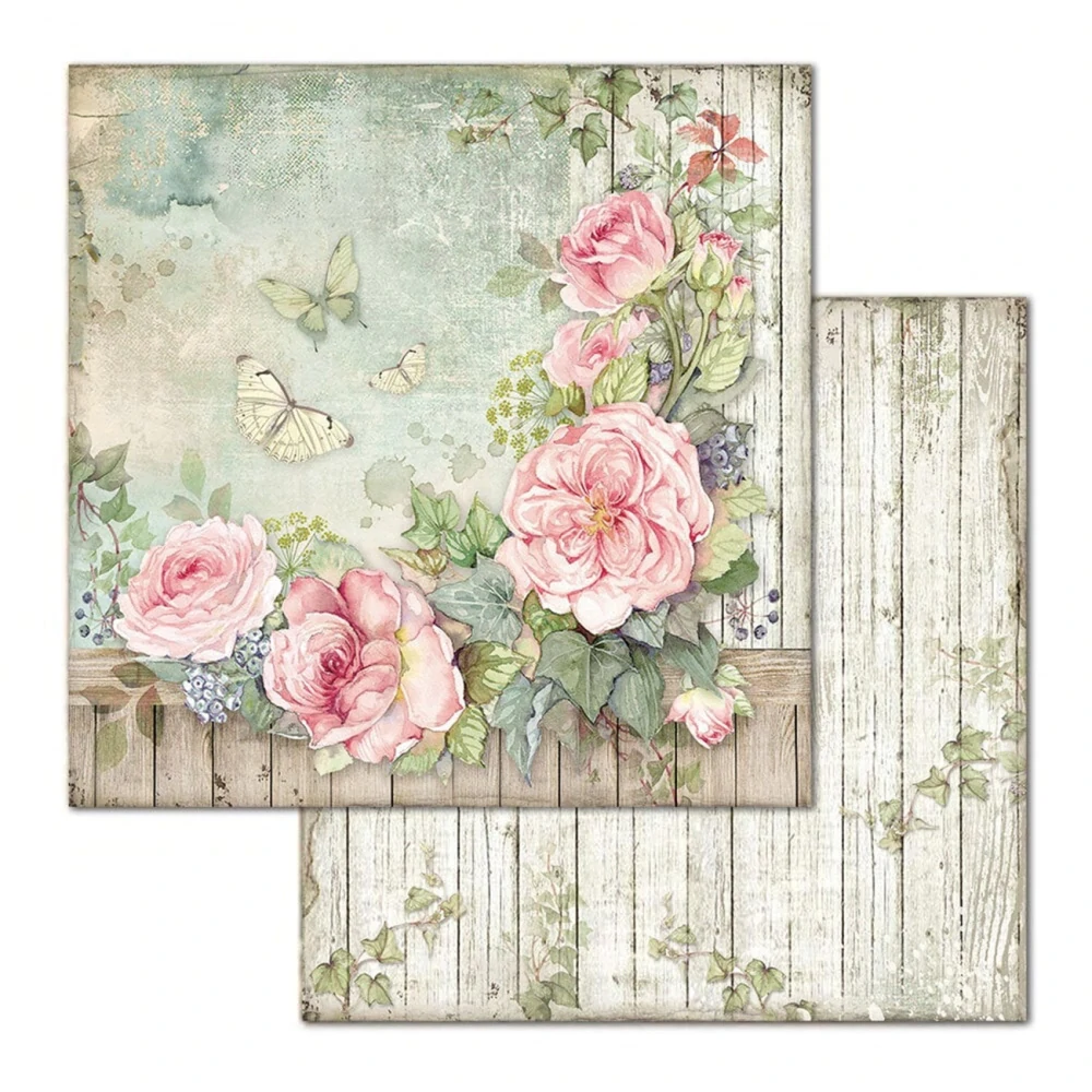 Stamperia Scrapbook papier – House of Roses 12x12