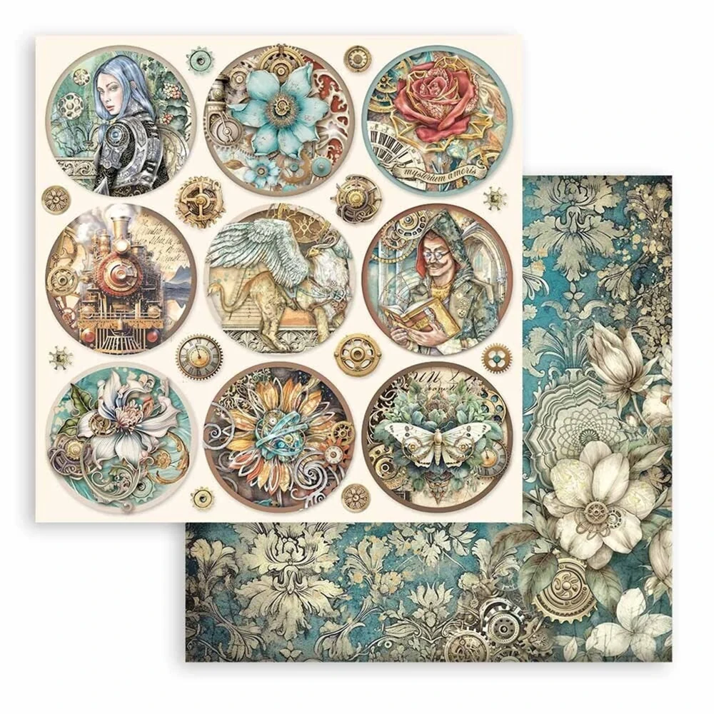 Scrapbook papier – Sir Vagabond in Fantasy World 12x12