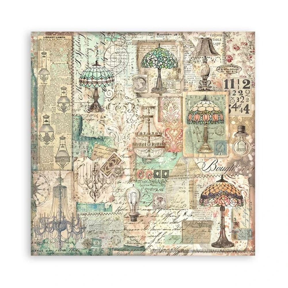 Stamperia Scrapbook papier – Brocante Antiques Maxi 12x12