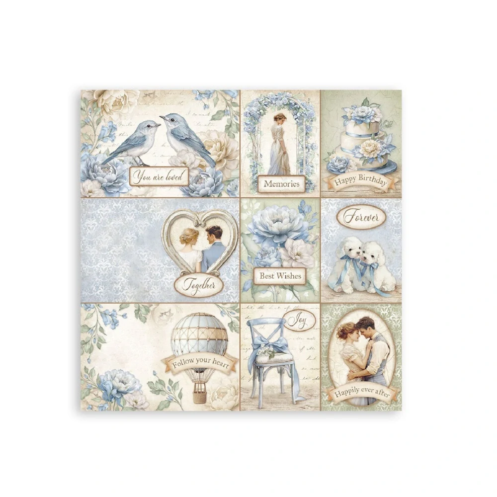 Stamperia Scrapbook papier – Timeless Maxi 12x12