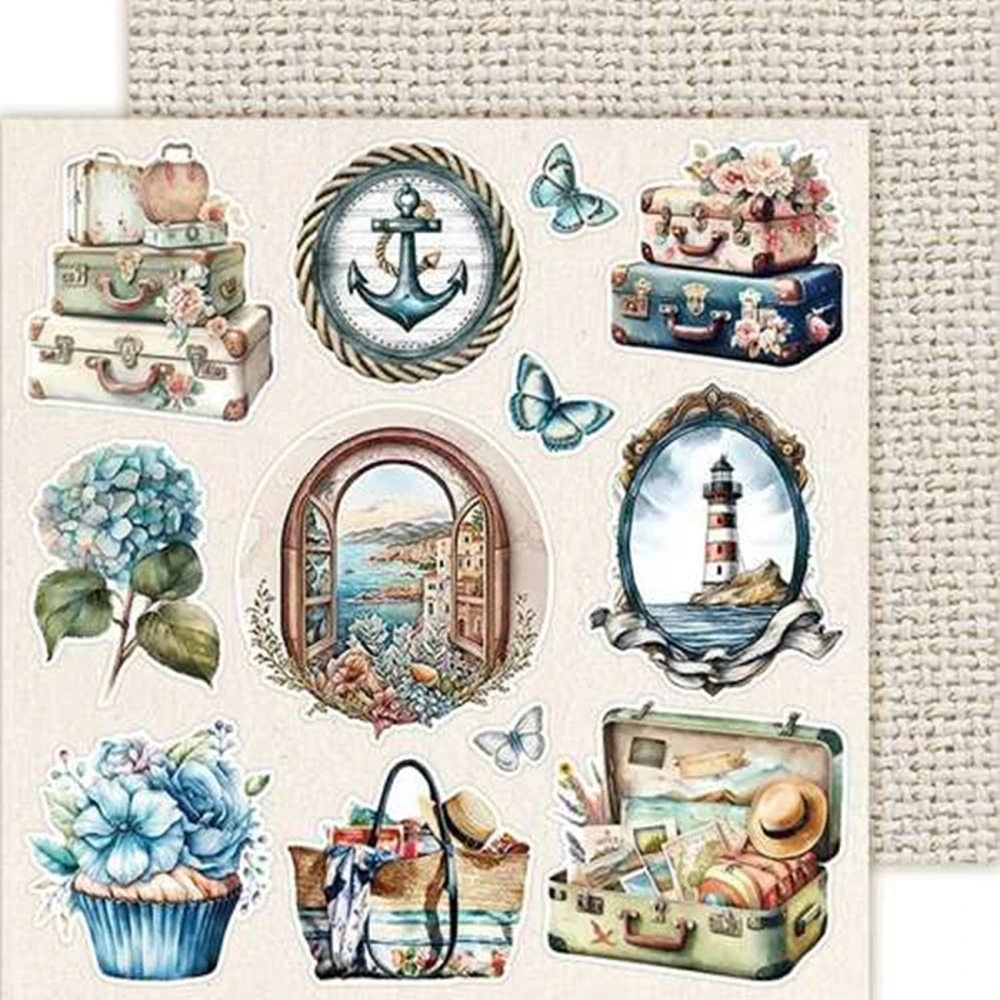 Lemoncraft Scrapbook papier doplnkový Sunny Love 8x8