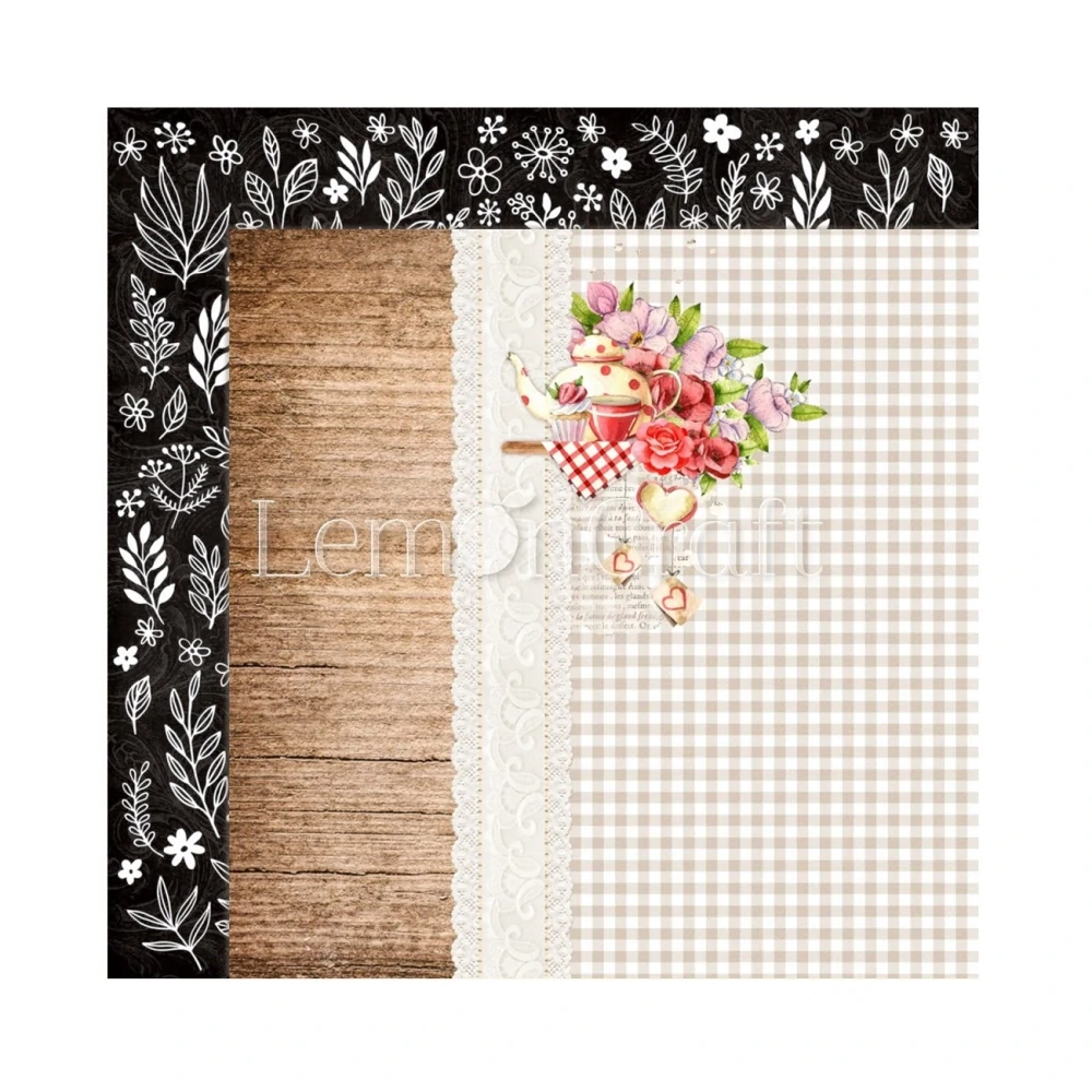 Lemoncraft Scrapbook papier Delicious 12x12