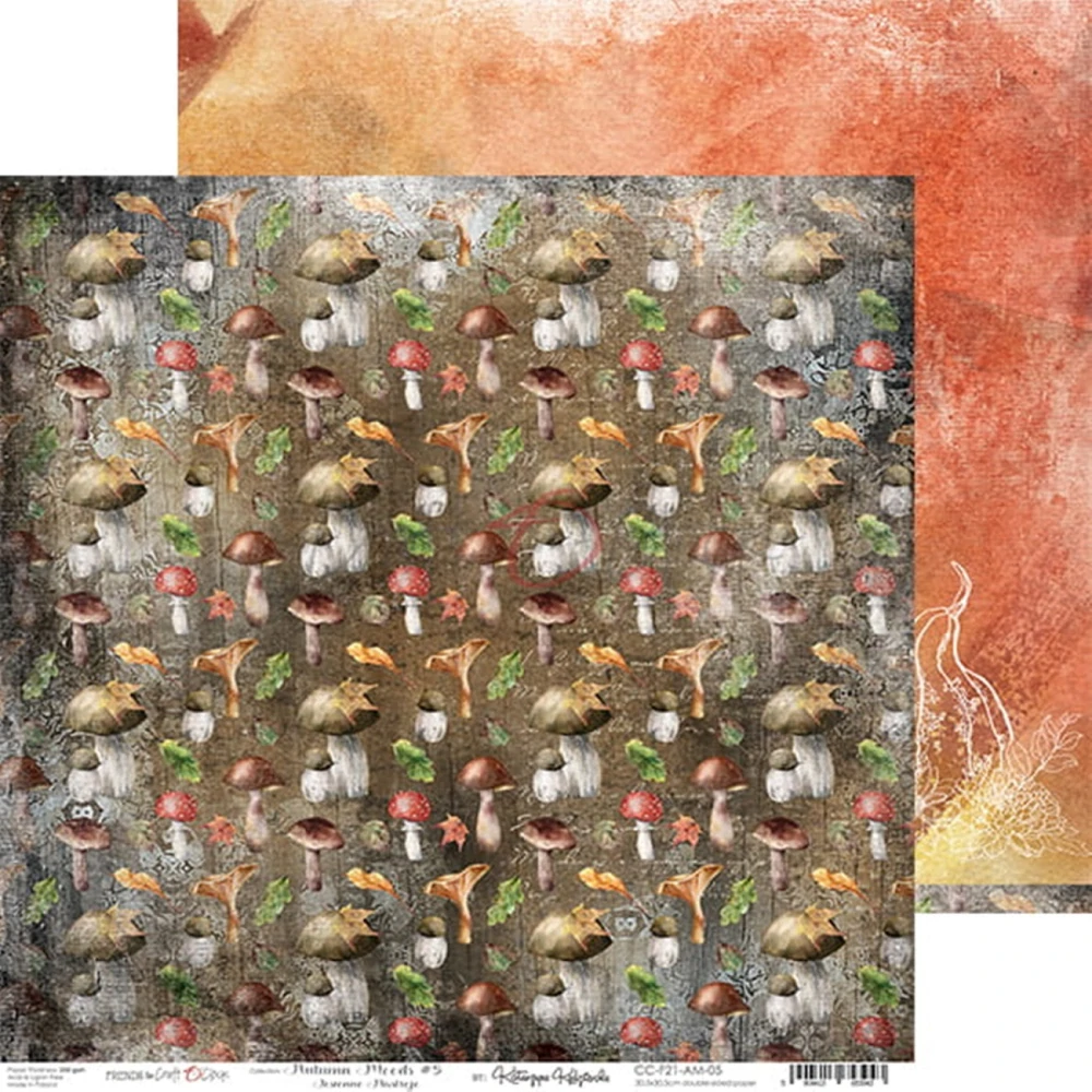 Craft O´ Clock Scrapbook papier - Autumn Moods 12x12