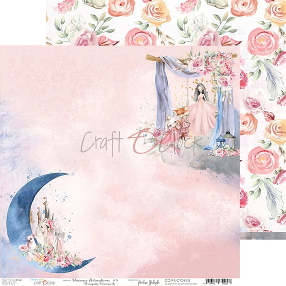 Craft O´ Clock Scrapbook papier - Princess Adventures 12x12