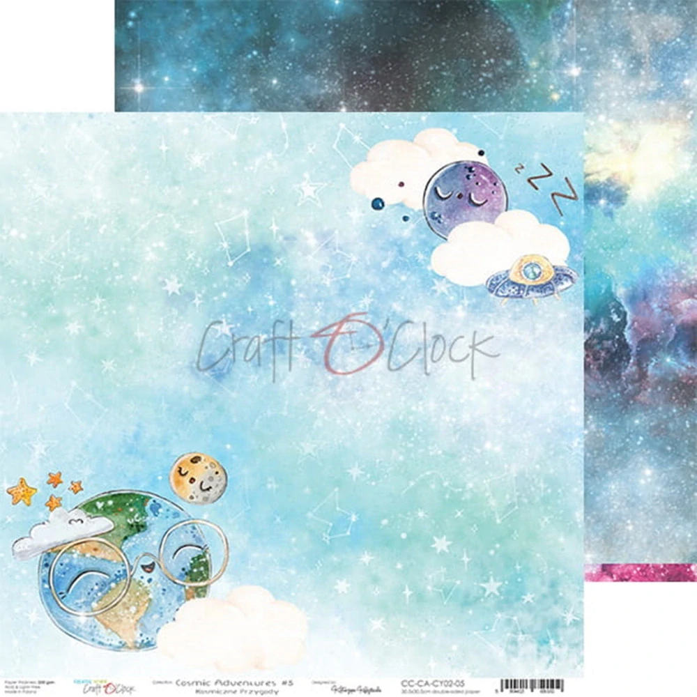Craft O´ Clock Scrapbook papier - Cosmic Adventures 12x12