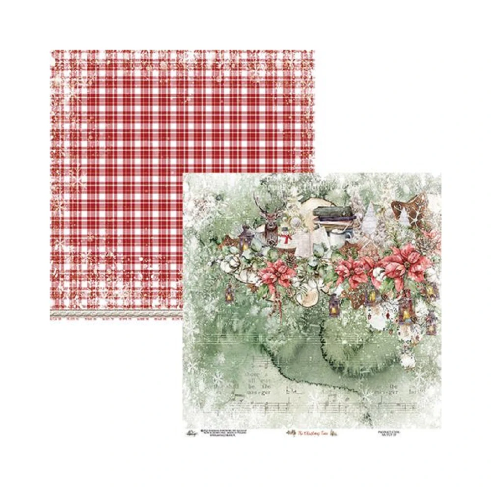 Alchemy of Art Scrapbook papier The Christmas Time 12x12