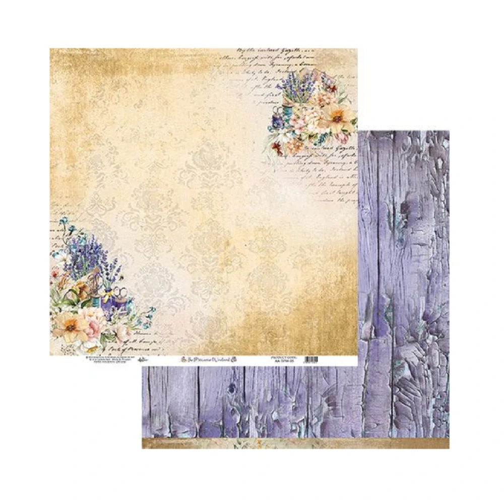 Alchemy of Art Scrapbook papier The Provence Weekend 12x12