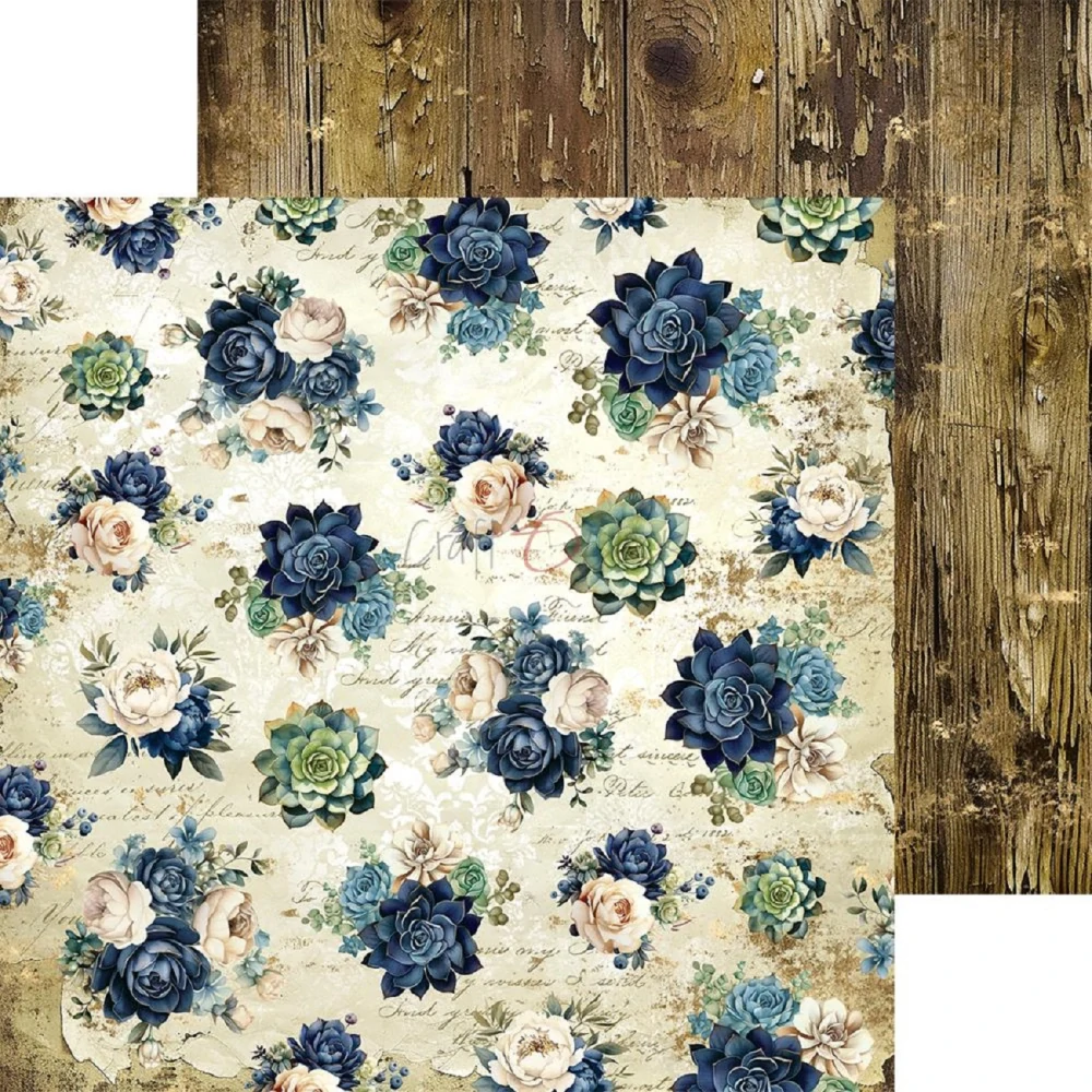 Craft O´ Clock Scrapbook papier - Lovely When You’re Red 8x8