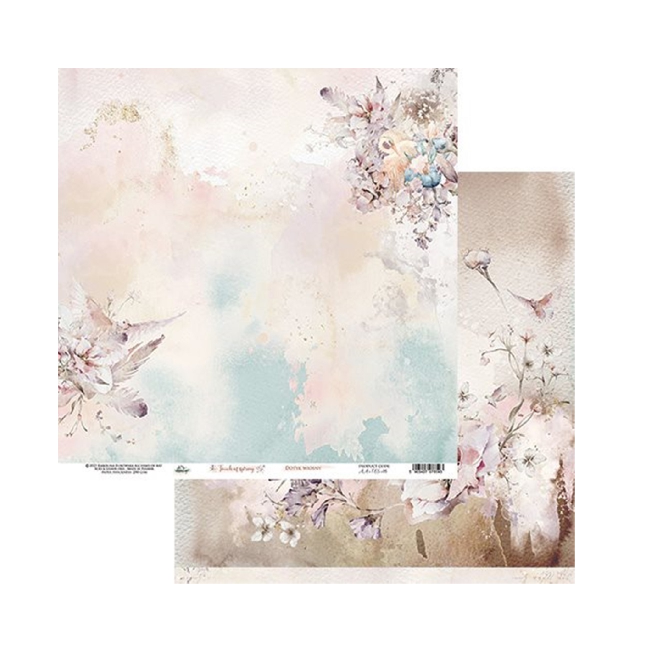 Alchemy of Art Scrapbook papier Touch of Spring 12x12