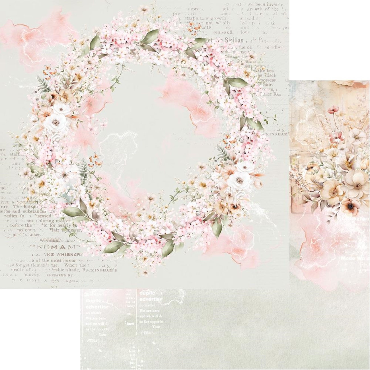 Alchemy of Art Scrapbook papier Soul of Spring 12x12