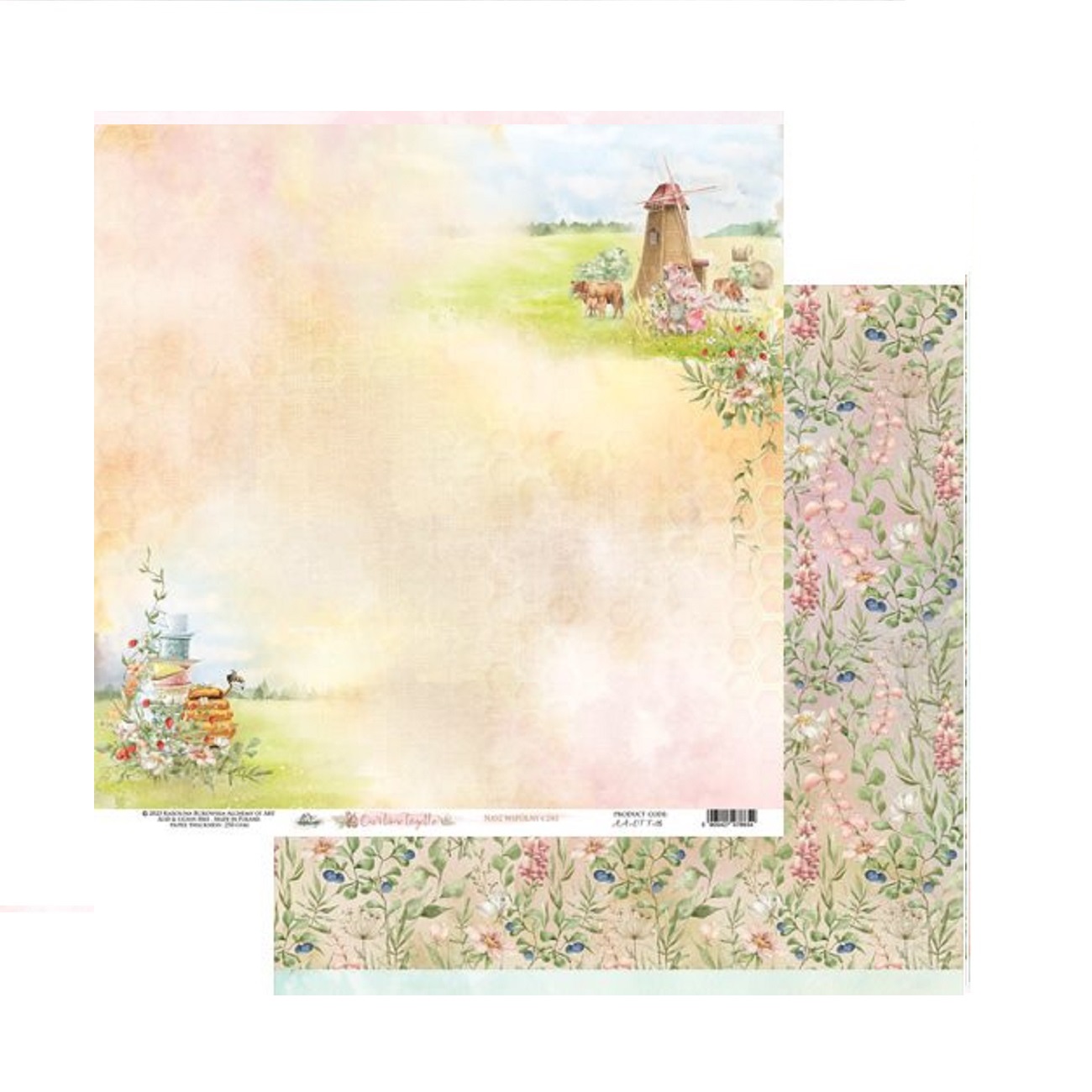 Alchemy of Art Scrapbook papier Our Time Together 12x12