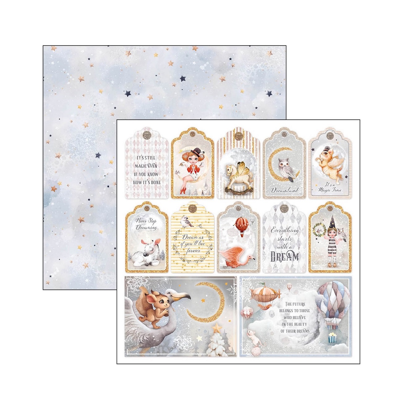 Ciao Bella Scrapbook papier Dreamland 8x8