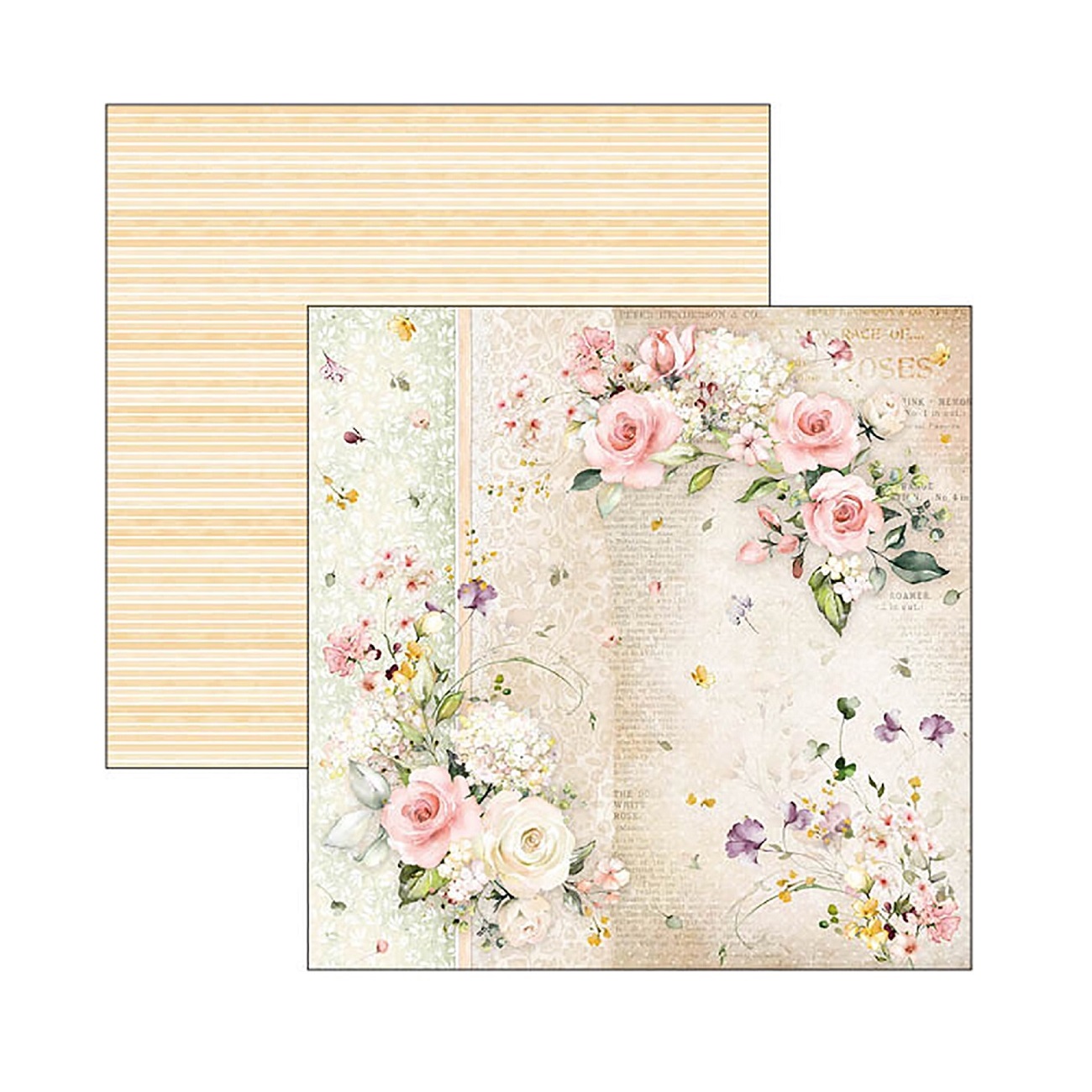Ciao Bella Scrapbook papier Blooming 8x8