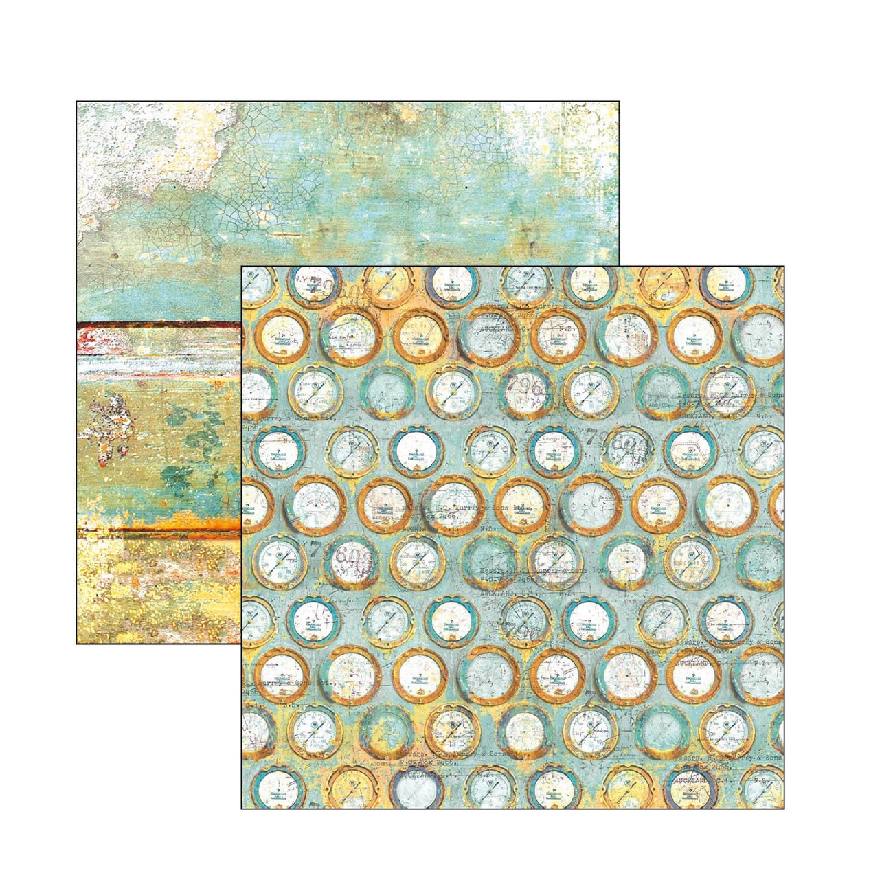 Ciao Bella Scrapbook papier Coral Reef 12x12