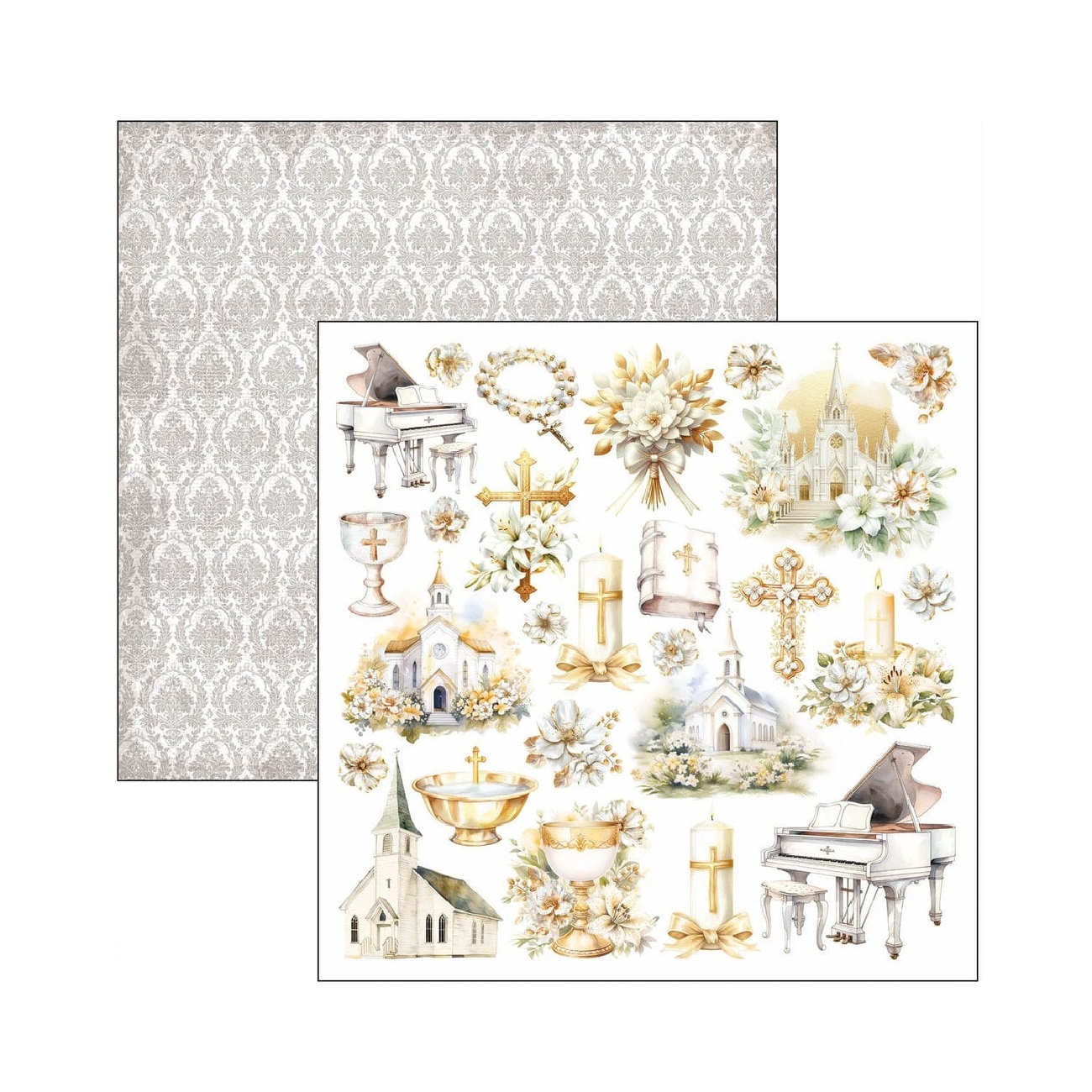 Ciao Bella Scrapbook papier Blessing Day 8x8