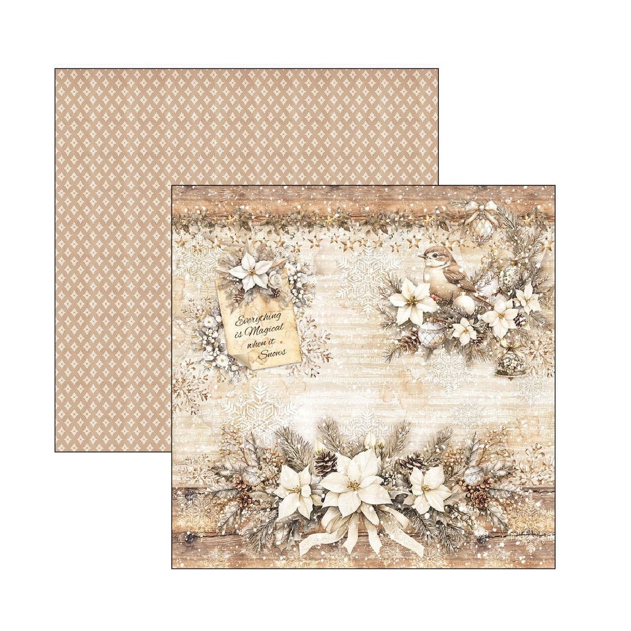 Ciao Bella Scrapbook papier Winter Season 12x12