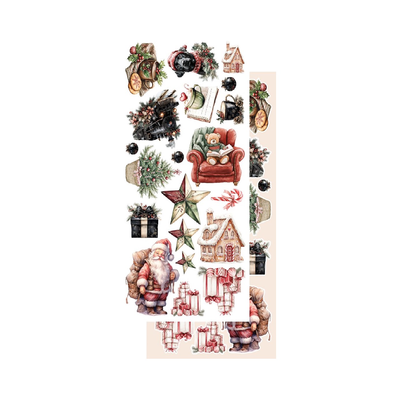 Alchemy of Art Scrapbook papier Wonderful Christmas Time 6x12